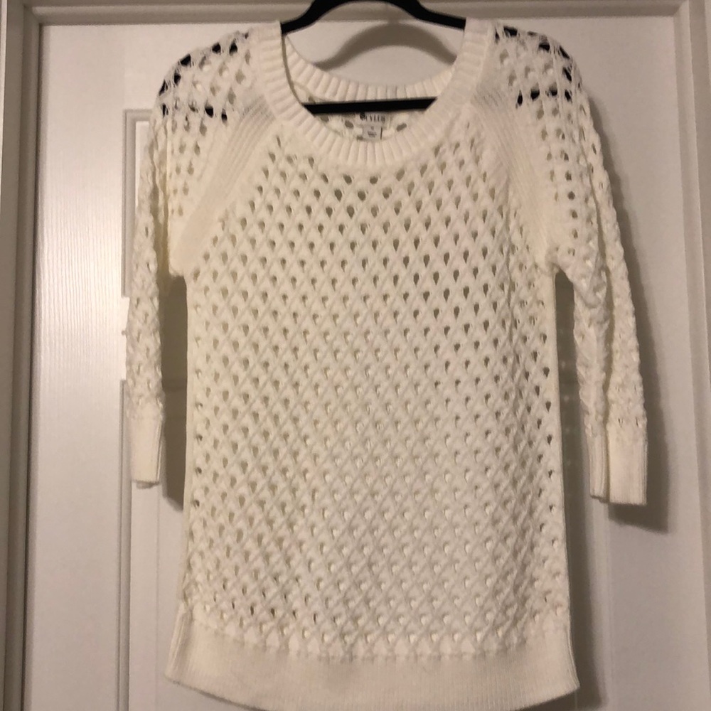 White sweater